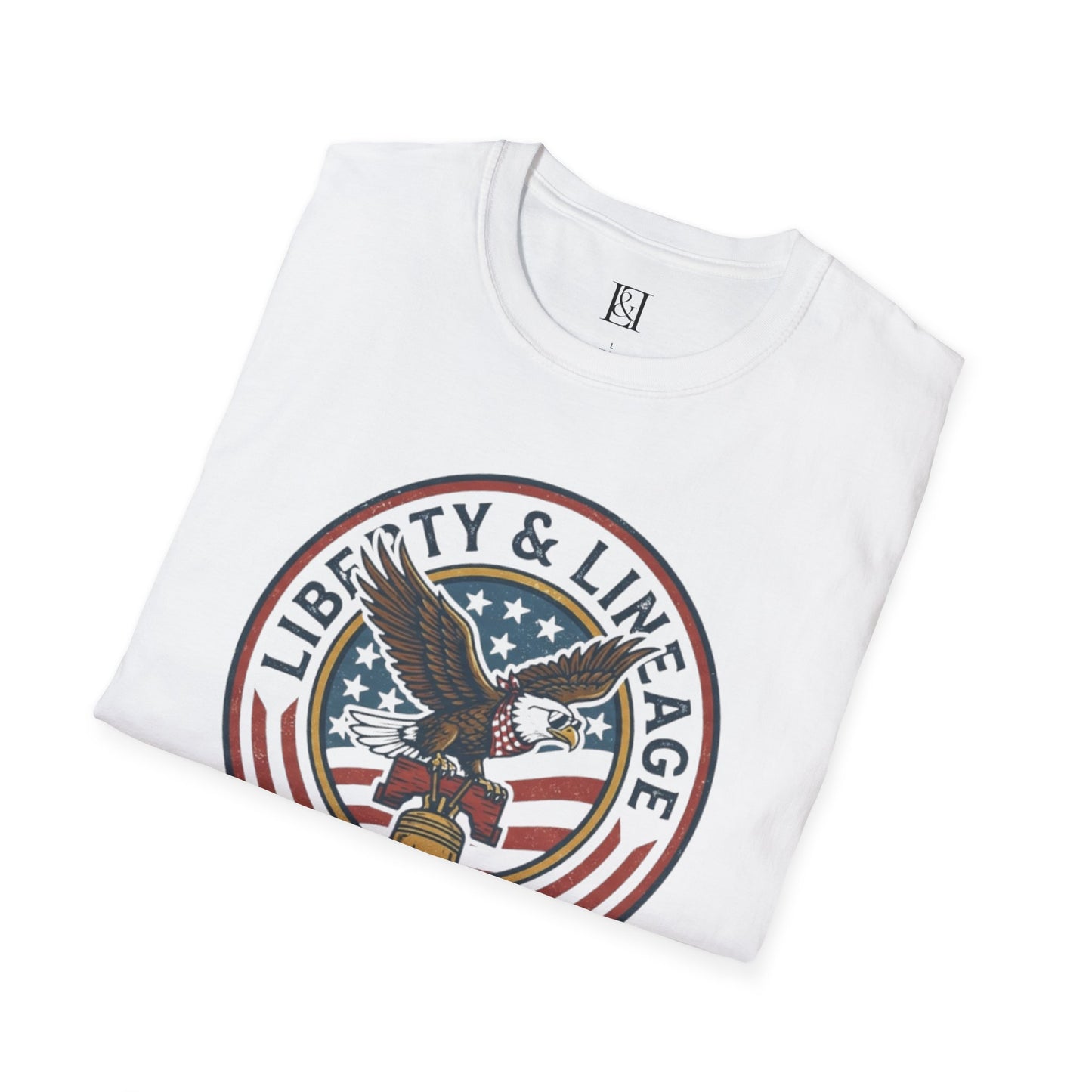 L&L T-Shirt - Flying Eagle + Liberty Bell Emblem
