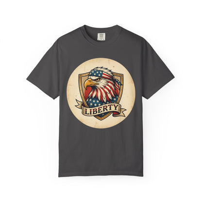 L&L T-Shirt - Liberty Bandana Eagle Design