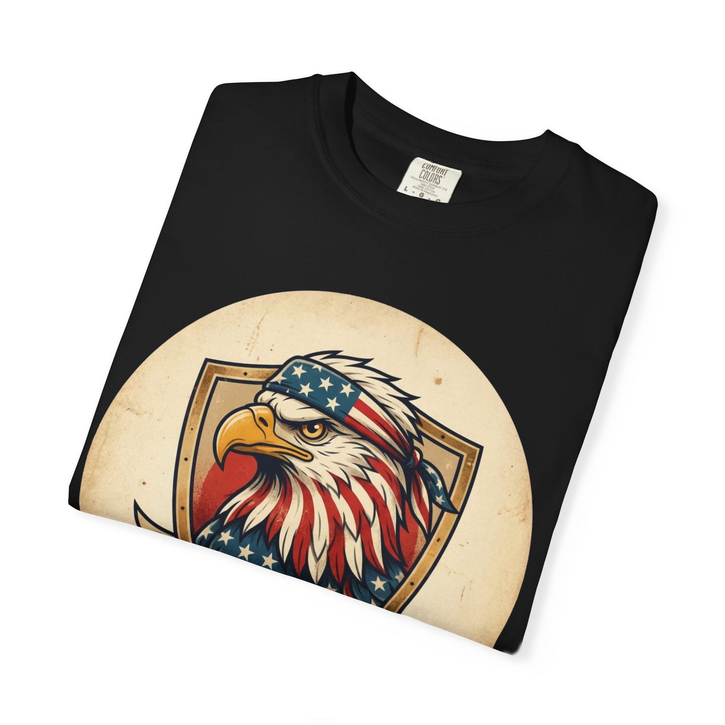 L&L T-Shirt - Liberty Bandana Eagle Design