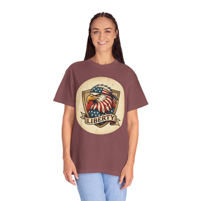 L&L T-Shirt - Liberty Bandana Eagle Design