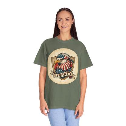 L&L T-Shirt - Liberty Bandana Eagle Design