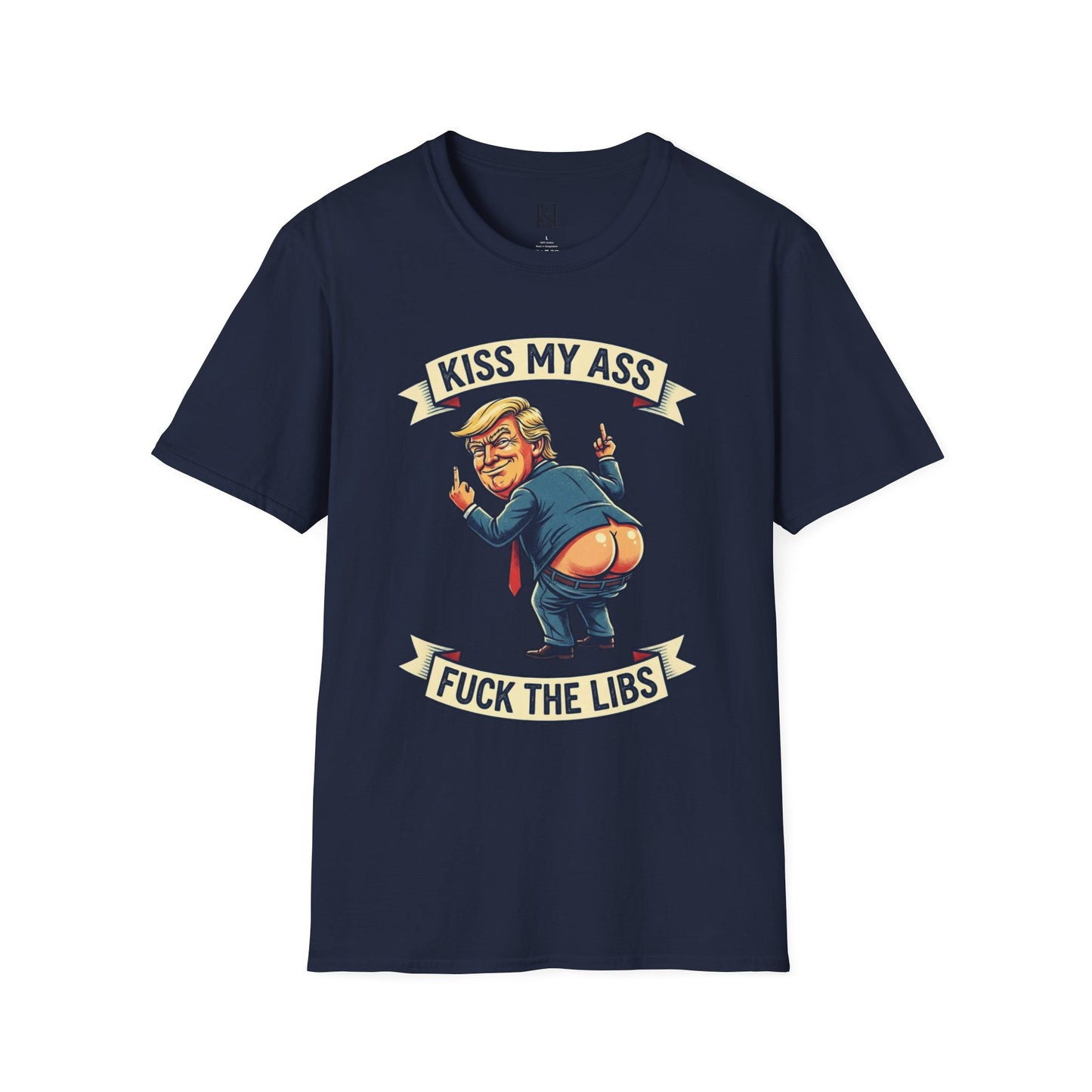 L&L T-Shirt - Donald Trump: Kiss My Ass!