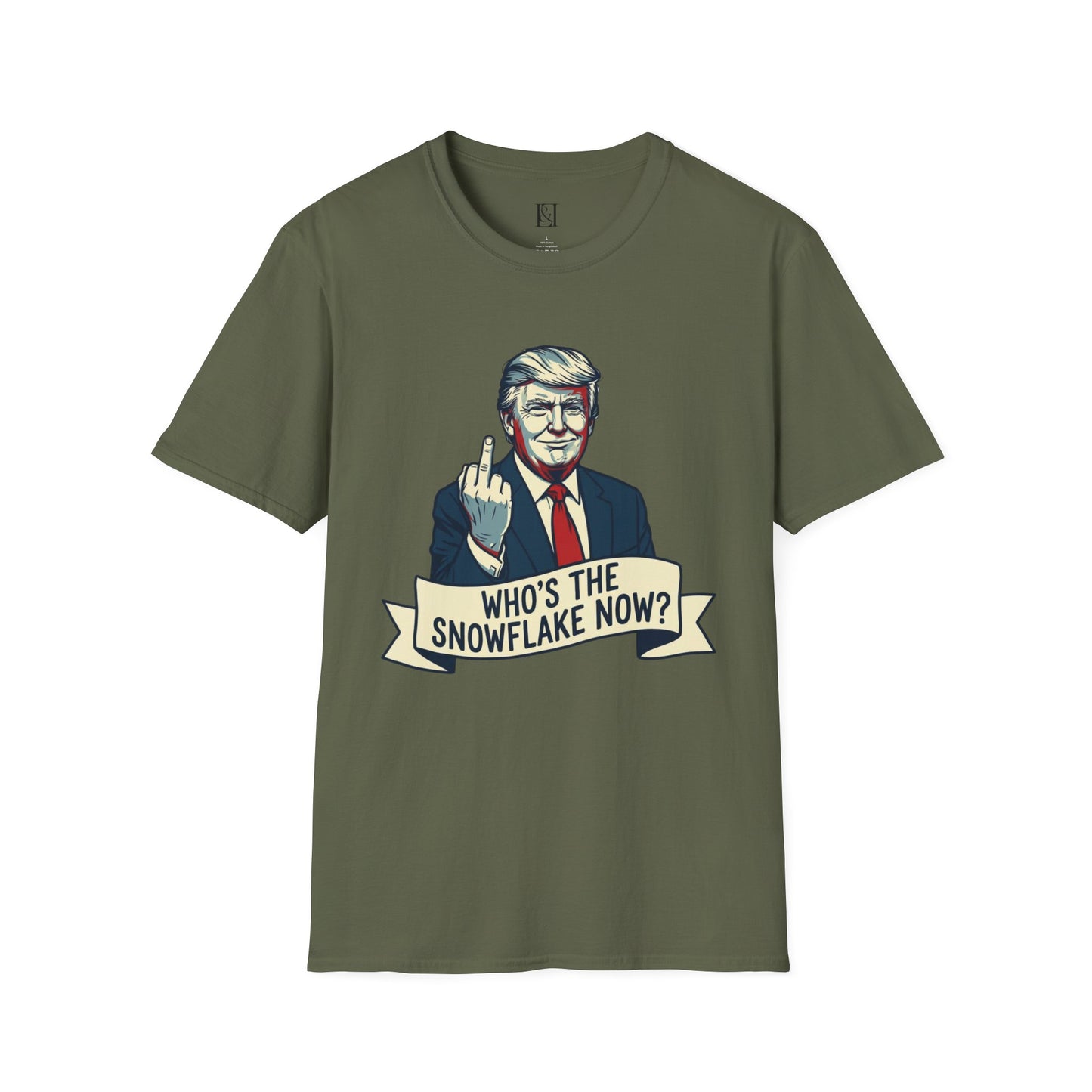 L&L T-Shirt - Donald Trump: Who's the Snowflake Now?