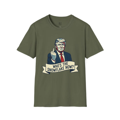 L&L T-Shirt - Donald Trump: Who's the Snowflake Now?