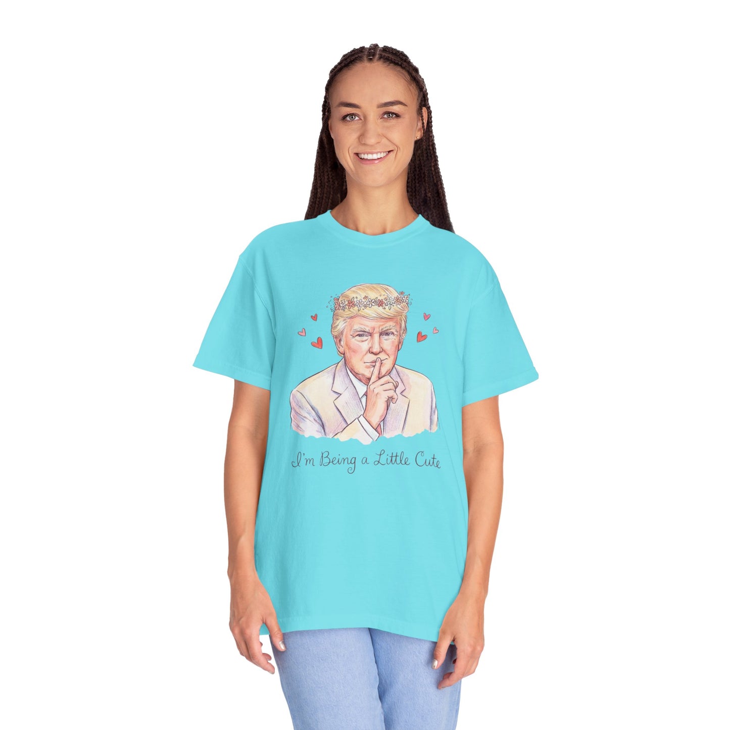 L&L T-Shirt - Donald Trump - I'm Being a Little Cute