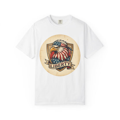 L&L T-Shirt - Liberty Bandana Eagle Design