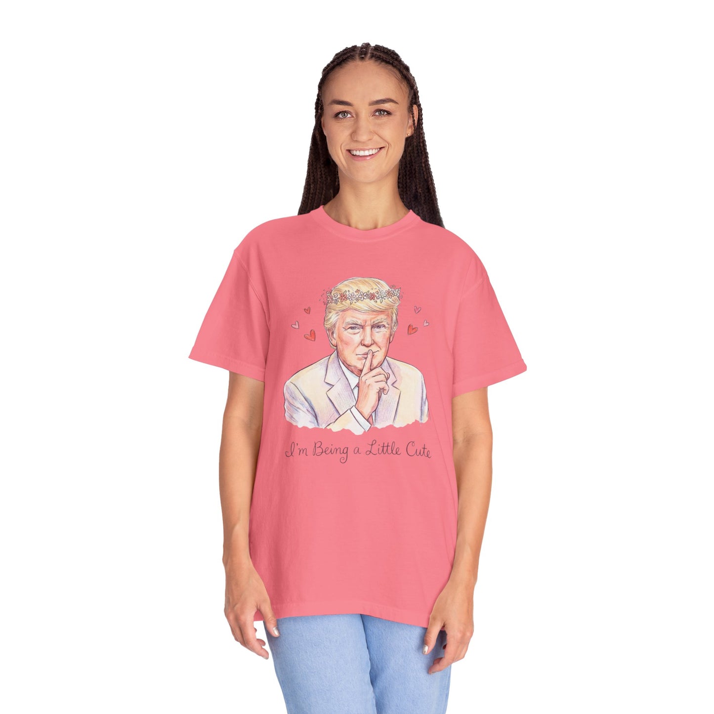 L&L T-Shirt - Donald Trump - I'm Being a Little Cute