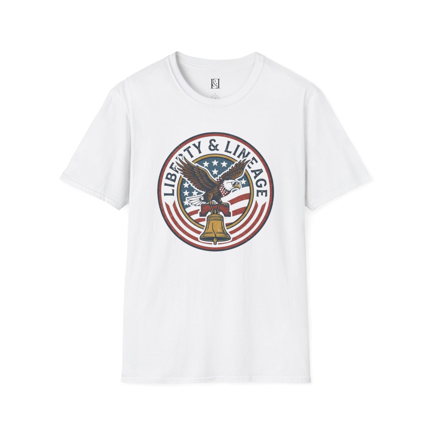 L&L T-Shirt - Flying Eagle + Liberty Bell Emblem
