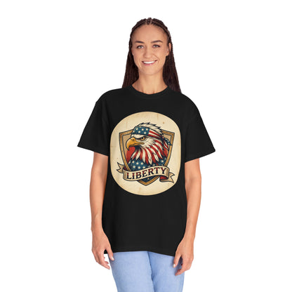 L&L T-Shirt - Liberty Bandana Eagle Design