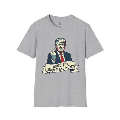 L&L T-Shirt - Donald Trump: Who's the Snowflake Now?