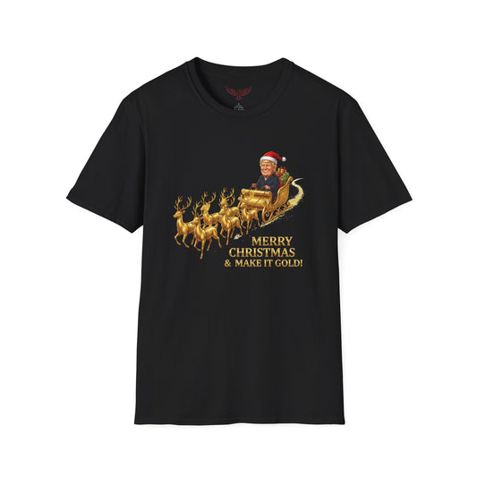 L&L T-Shirt - Merry Christmas & Make it Gold!
