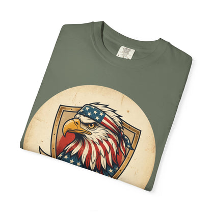 L&L T-Shirt - Liberty Bandana Eagle Design