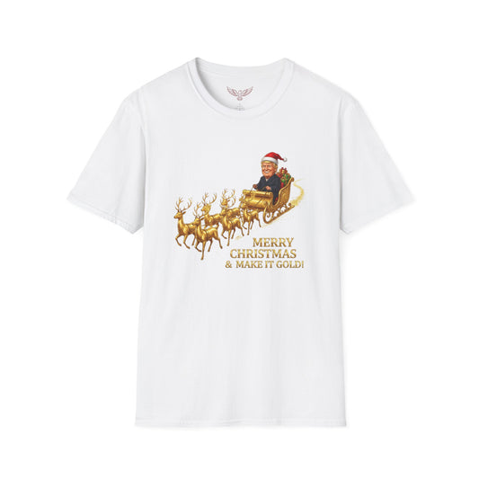 L&L T-Shirt - Merry Christmas & Make it Gold!
