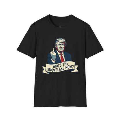 L&L T-Shirt - Donald Trump: Who's the Snowflake Now?
