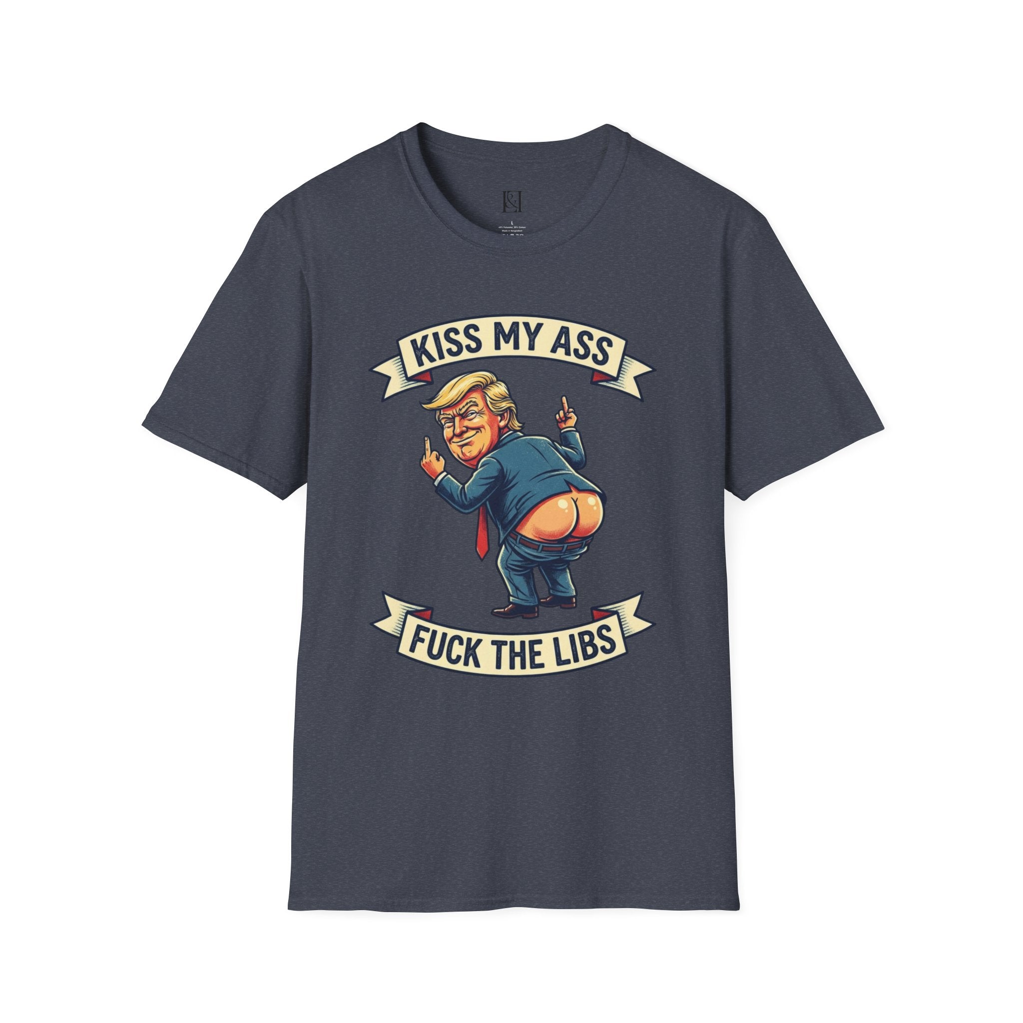 L&L T-Shirt - Donald Trump: Kiss My Ass!