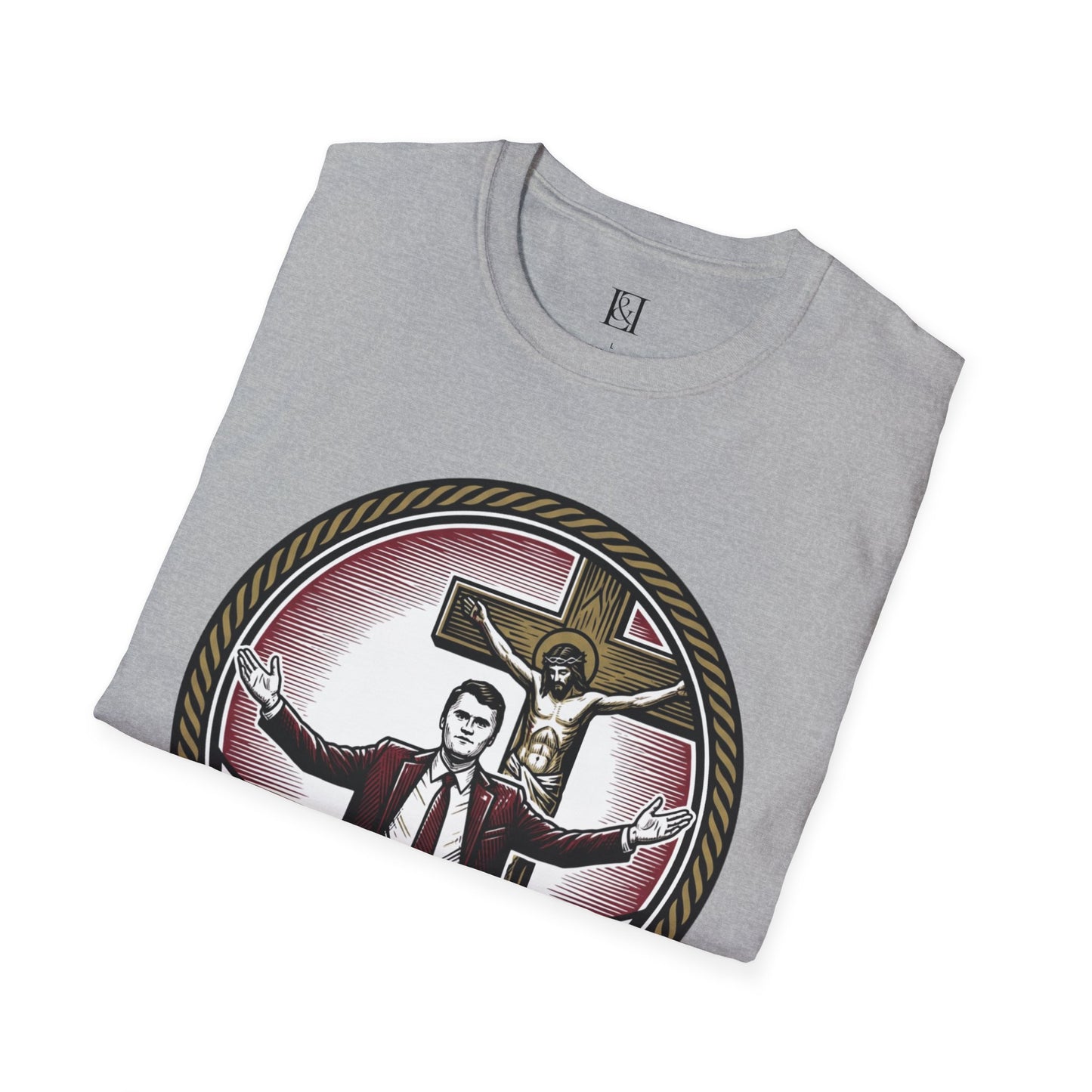 L&L T-Shirt - Charlie Kirk: Faith & Freedom