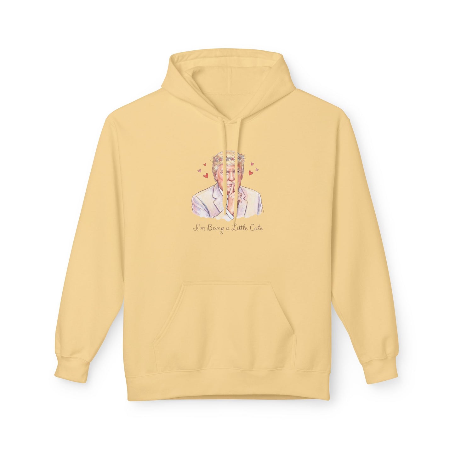 L&L Hoodie - Donald Trump - I'm Being a Little Cute