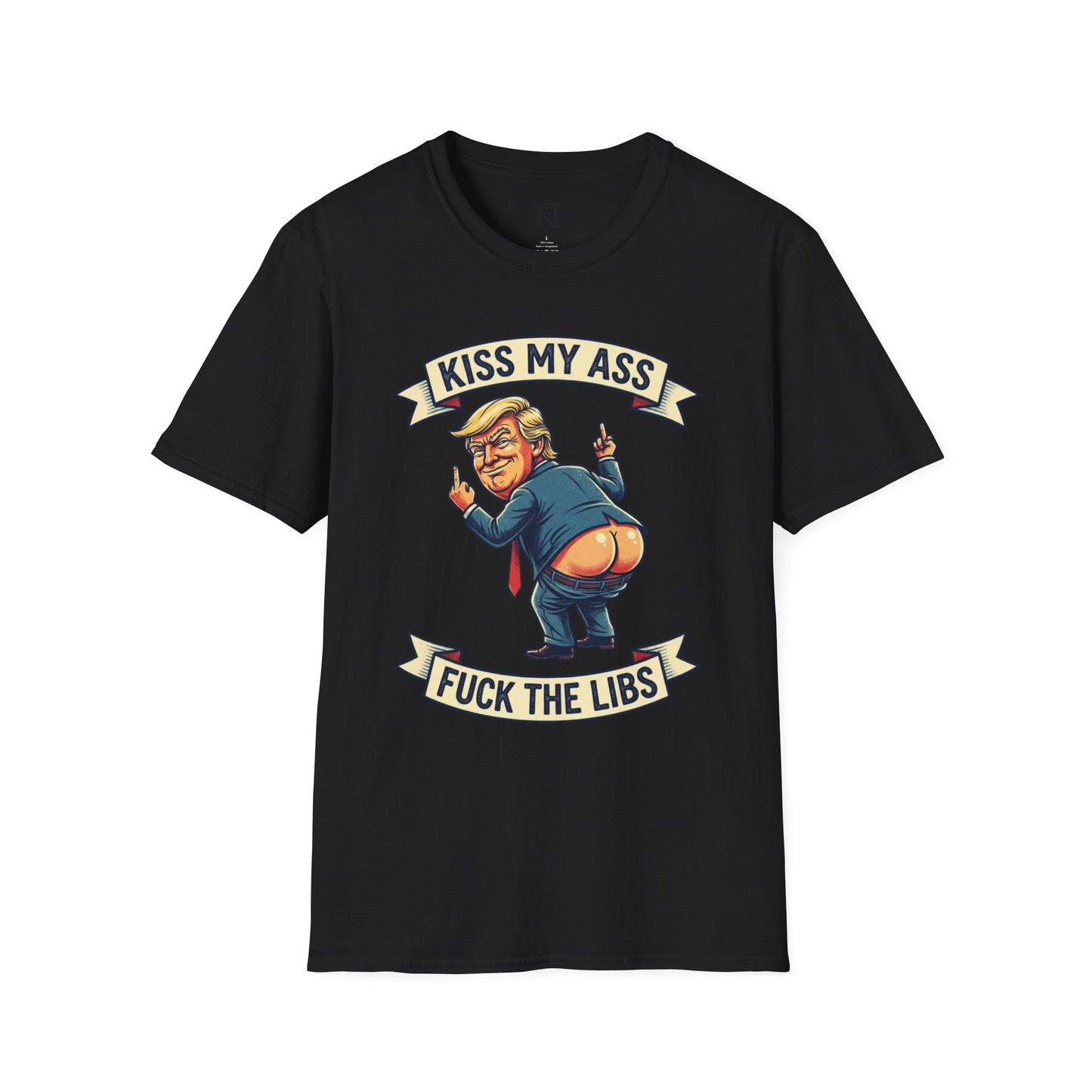 L&L T-Shirt - Donald Trump: Kiss My Ass!