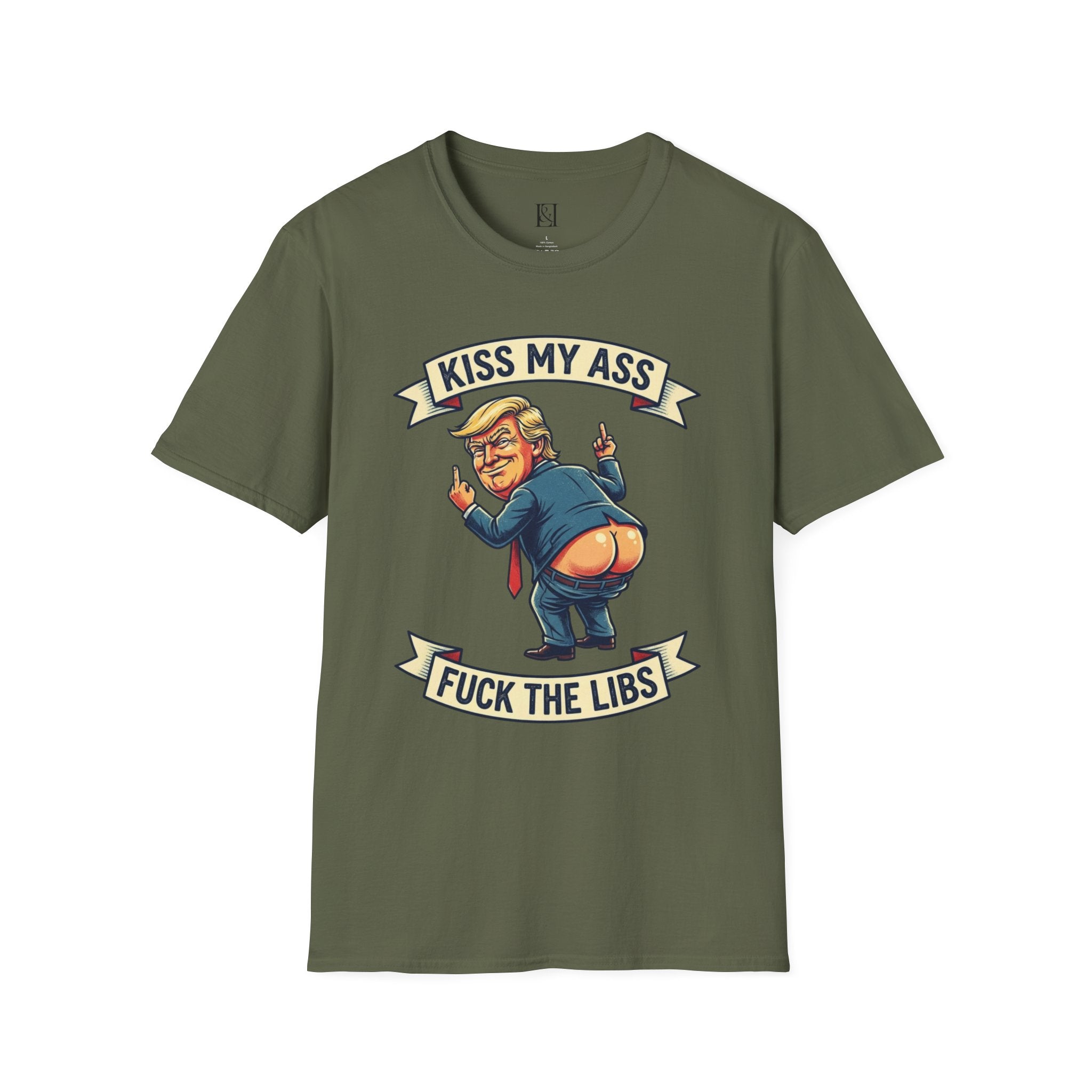 L&L T-Shirt - Donald Trump: Kiss My Ass!