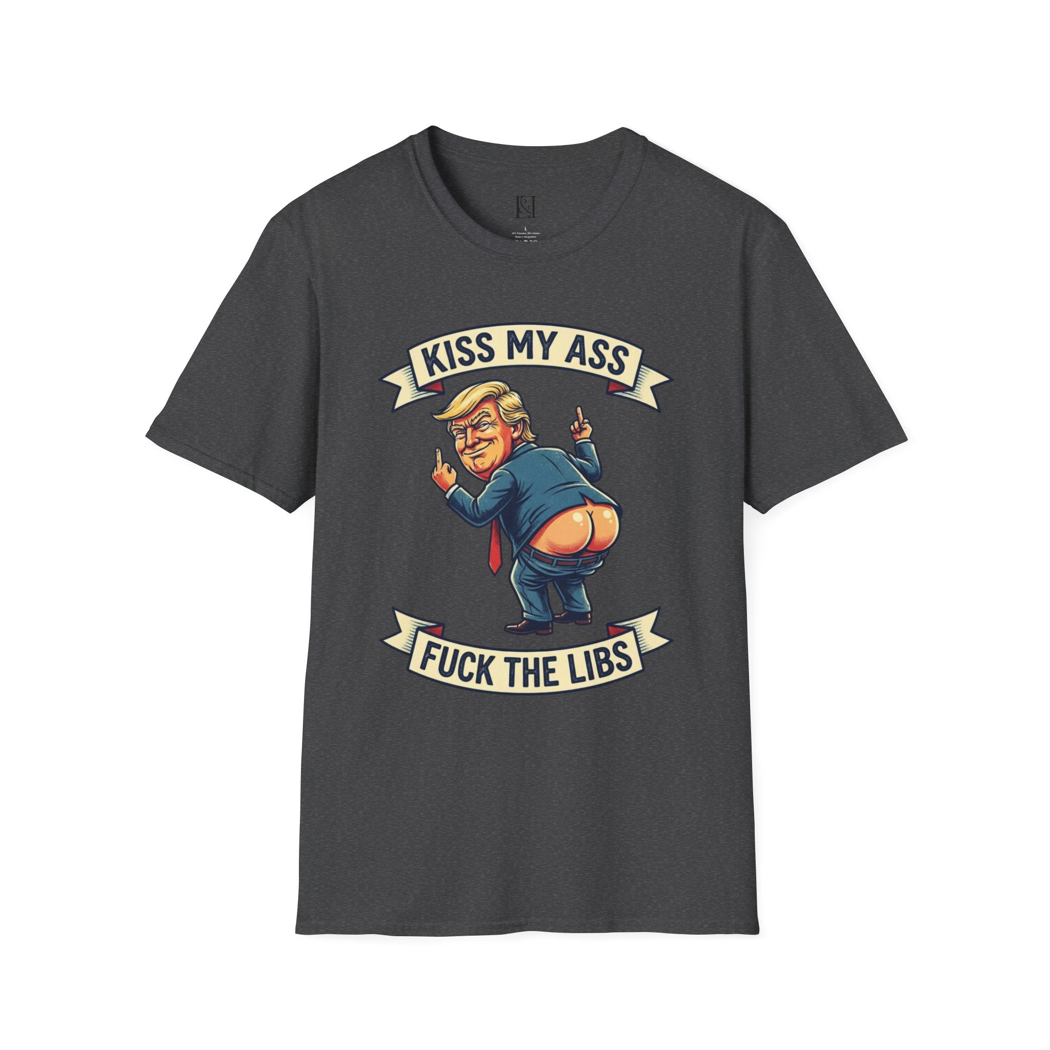 L&L T-Shirt - Donald Trump: Kiss My Ass!